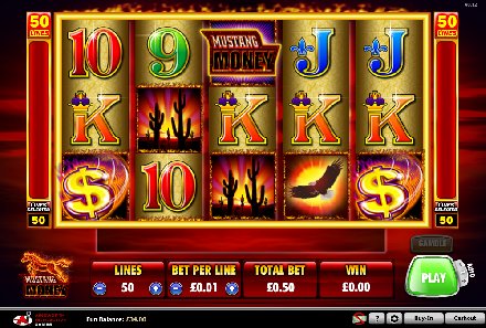Mustang Money Slot Machine